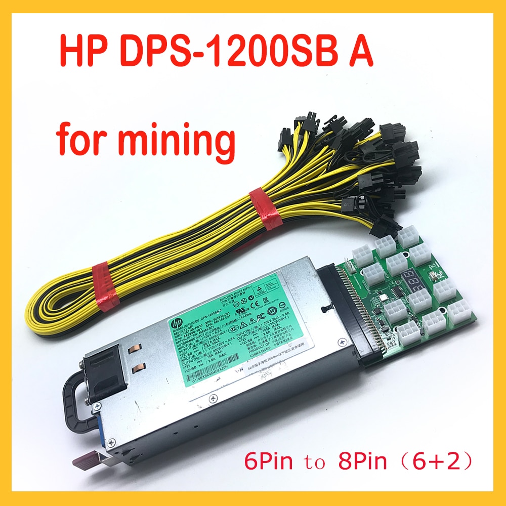 DPS-1200SB A 1200W + 6pin ׷ ī HP   64P..